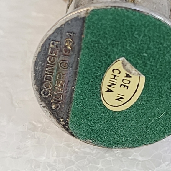 Godinger Silver Plated 1994 Nutcracker Soldiers Salt and Pepper Shakers - Picture 9 of 12